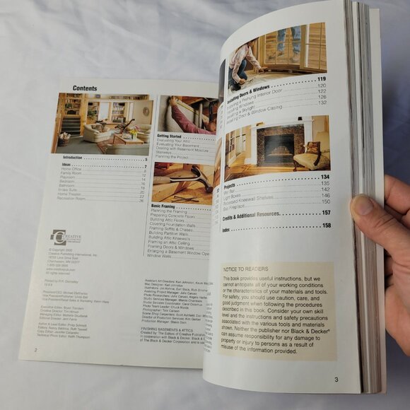 BLACK DECKER Finishing Basements Attics home improvement remolding carpentry 00 - Picture 6 of 16